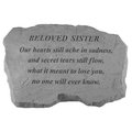 Kay Berry Inc Kay Berry- Inc. 99120 Beloved Sister-Our Hearts Still Ache In Sadness - Memorial - 16 Inches x 10.5 Inches x 1.5 Inches 99120